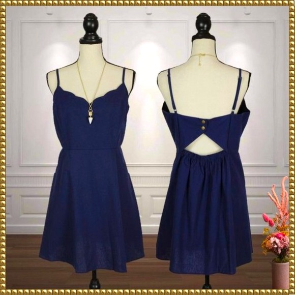 Pixley Dresses & Skirts - 💥HP💥NWOT Pixley Blue Fit & Flare Dress Large